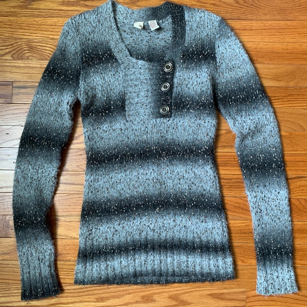 BKE Sweater with Button Detail